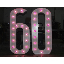 High Quality LED Decoration Bulb Letter Signs